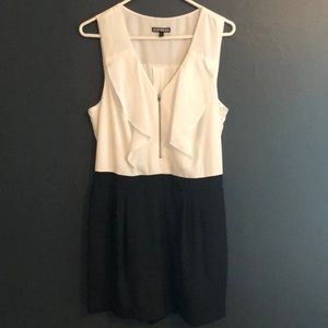 Black and white romper